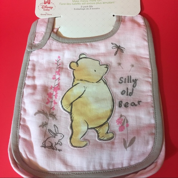 winnie the pooh baby bibs